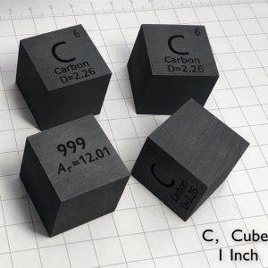 1-inch Metal Carbon Cubic Element Periodic Phenotype High-purity C 99.9%