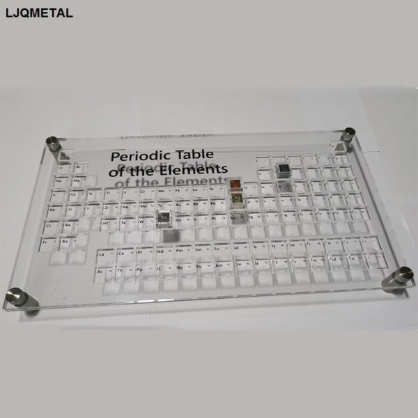 Acrylic Container for 10mm Cube Storage, Periodic Table of Elements Box - Image 2