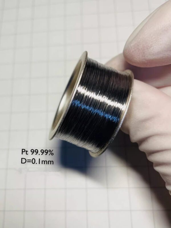 Platinum Wire Diameter 0.1mm 99.99% High Purity Pt for Research Experiments - Image 2