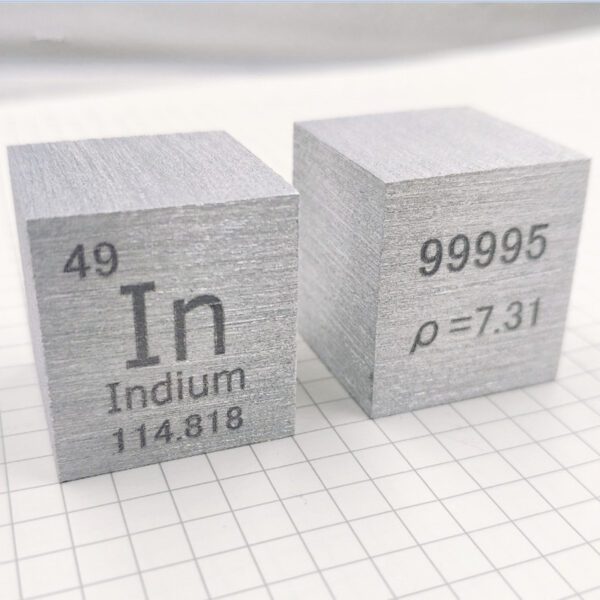 25.4mm Indium Metal Cube Element Collection - Image 5