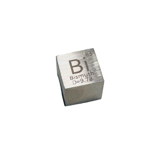 20mm Bismuth Cube 99.99%  Pure Bi Metal