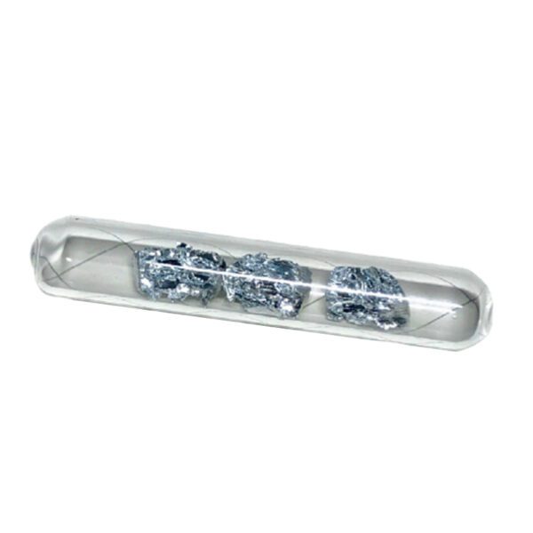 Glass sealed zinc element specimen