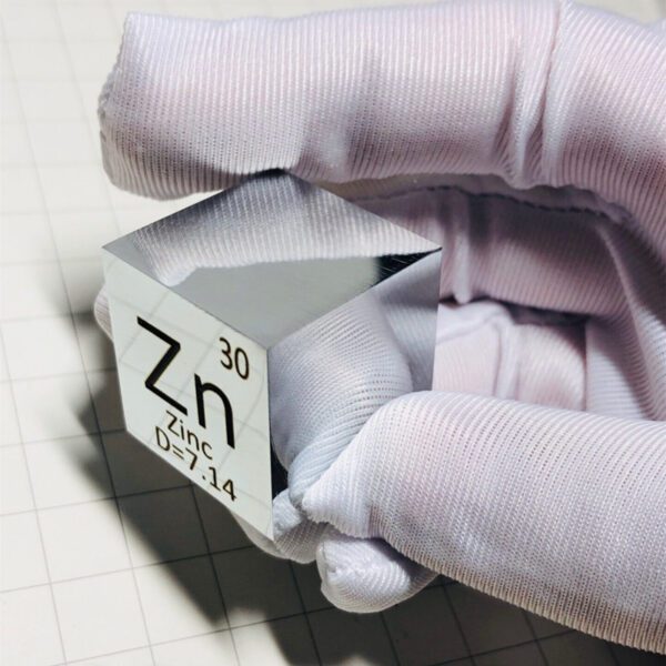 1 inch zinc cube mirror polished - Image 6