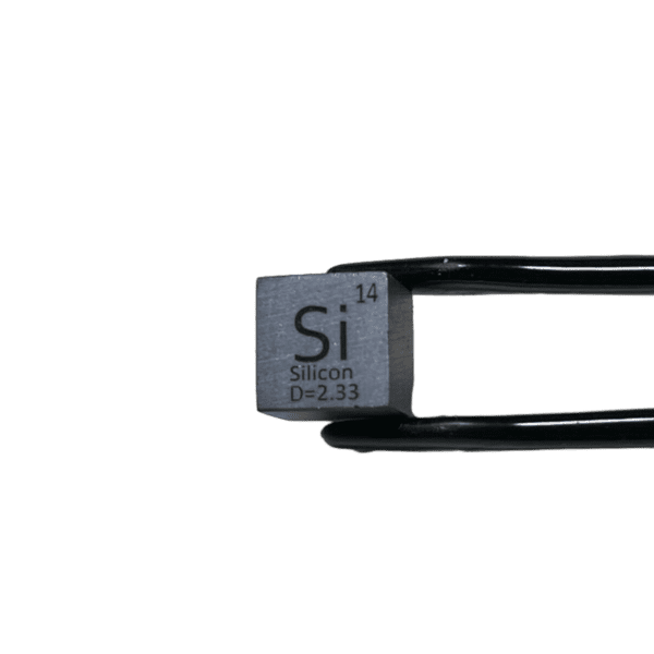 10mm Element Cube of Silicon Si