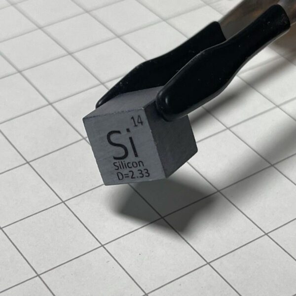 10mm Element Cube of Silicon Si - Image 4