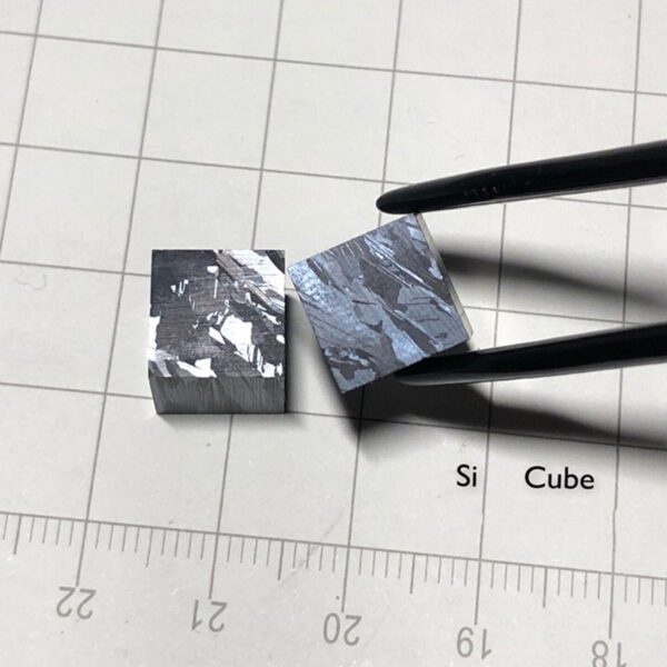 Metallographic monocrystalline silicon cube 10mm 99.9999% pure si - Image 5