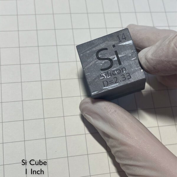 1 inch element cube of silicon - Image 2