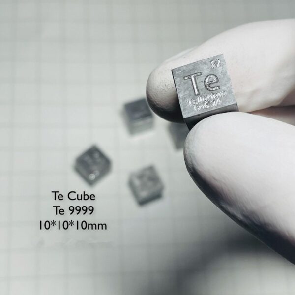 10mm Element Cube of Tellurium - Image 5