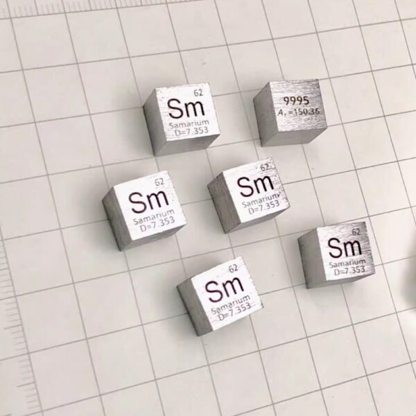 10mm Element Cube of Samarium - Image 2