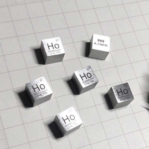 10mm Element Cube of Holmium Ho - Image 2