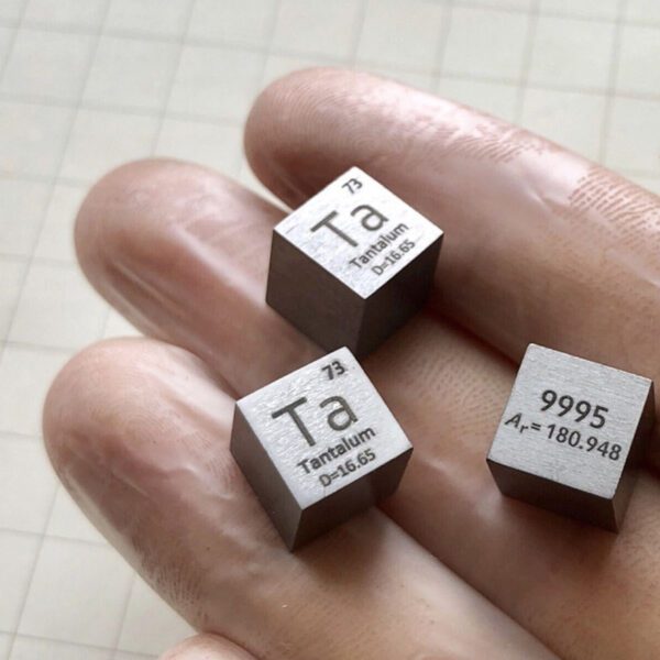 10mm Element Cube of Tantalum - Image 3