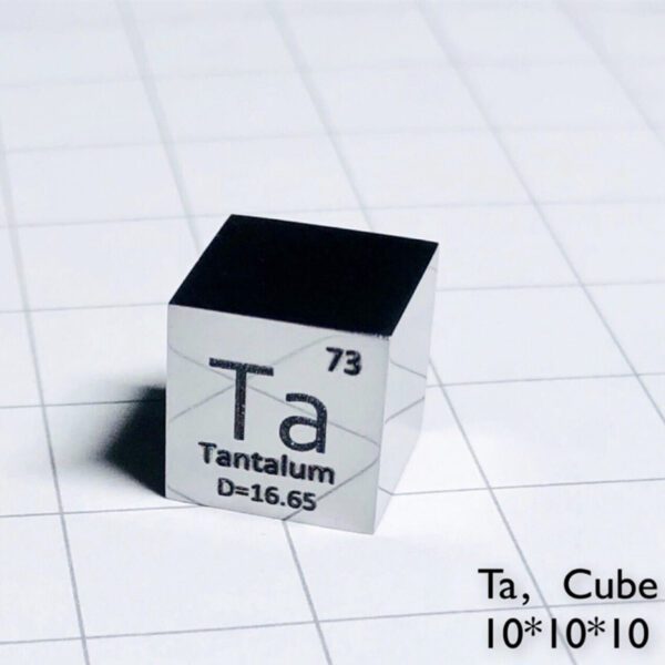 Mirror tantalum ta cube metal block 99.95% - Image 2