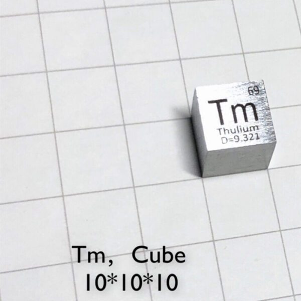 10mm Element Cube of Thulium - Image 2