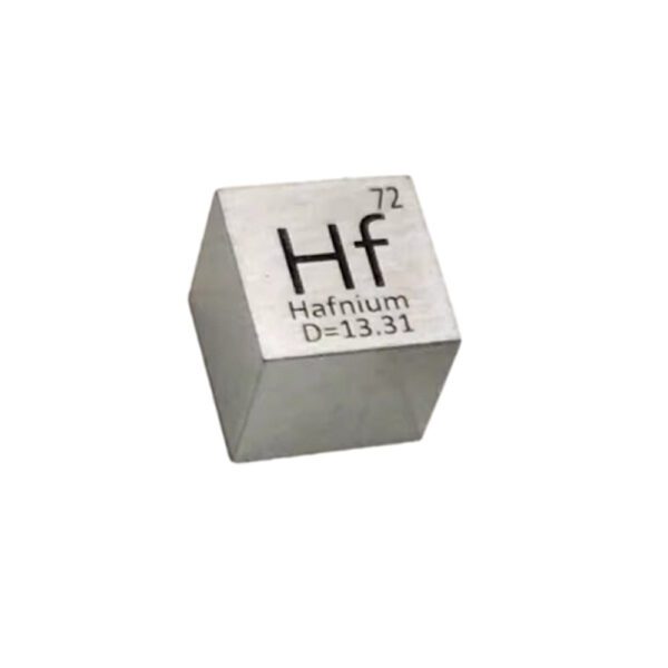 10mm Element Cube of Hafnium