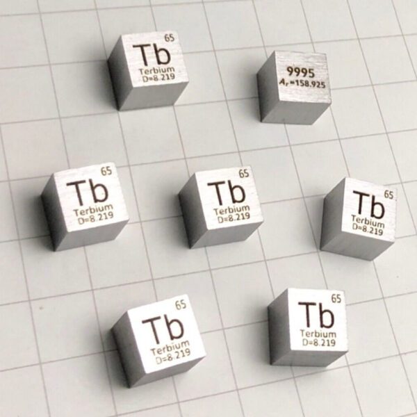 10mm Element Cube of Terbium - Image 2