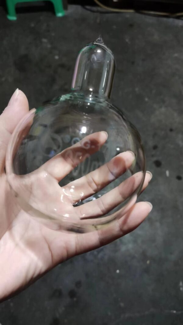 8cm Xenon Ball Glass Sealed Rare Gas Sample for Collection Hobby Experiment - Image 2