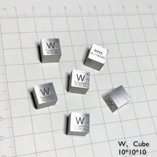 0.39'' Tungsten Element Cube 99.95% Pure W - Image 4