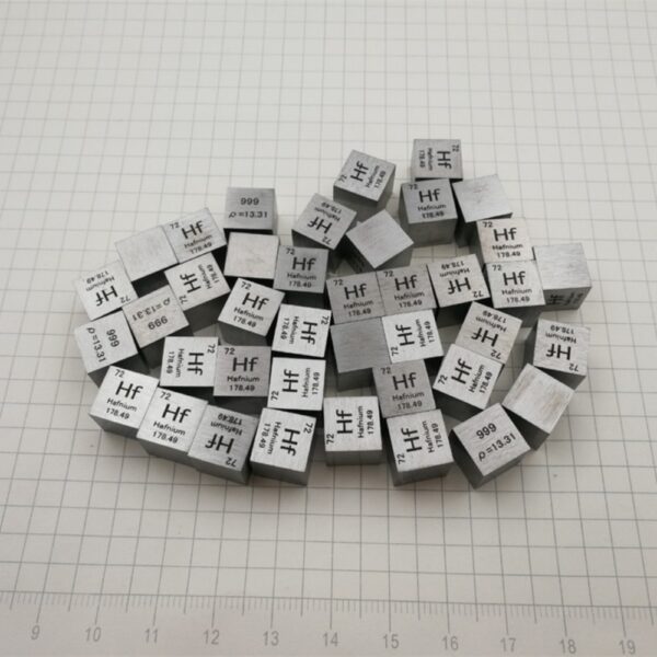 10mm Hafnium Metal Cube 99.9% Pure Hf Element for Collection Hobbies Desk Display - Image 4