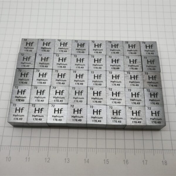 10mm Hafnium Metal Cube 99.9% Pure Hf Element for Collection Hobbies Desk Display - Image 5