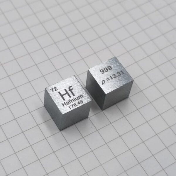 10mm Hafnium Metal Cube 99.9% Pure Hf Element for Collection Hobbies Desk Display - Image 6