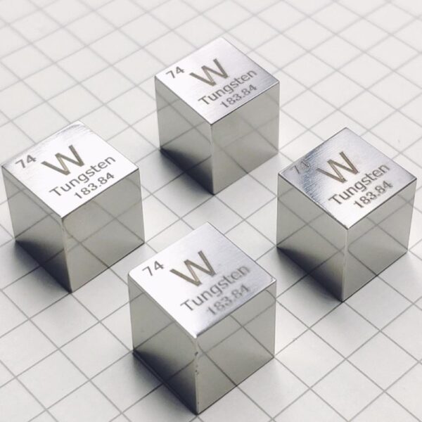 25.4mm Mirror Polished Tungsten Cubic Element Periodic Phenotype High-purity W 99.95% - Image 3