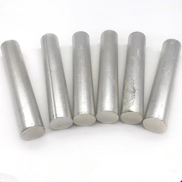 18 * 100mm Metal Magnesium Round Rod High-purity Mg 99.99%