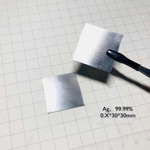 30mm Silver Square Without Carving High-purity Ag 99.99% - Image 2