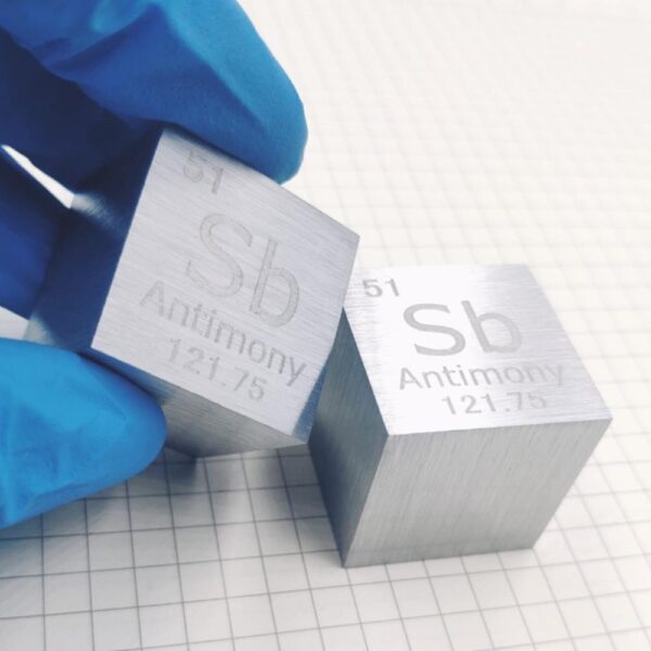 25.4mm Metal Antimony Cubic Element Periodic Phenotype High-purity Sb 99.9% - Image 5