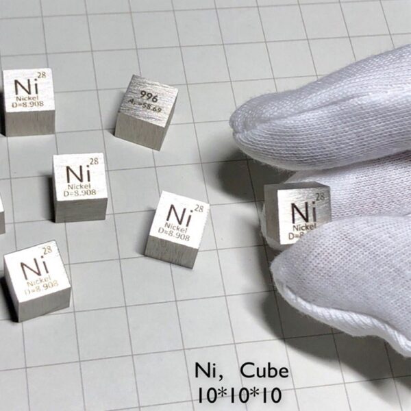 1cm Metal Nickel Cubic Element Periodic Phenotype Ni 99.6% - Image 3