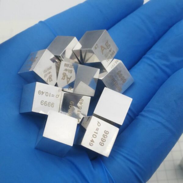 10mm Mirror Silver Cubic Element Periodic Phenotype High-purity Ag 99.9%