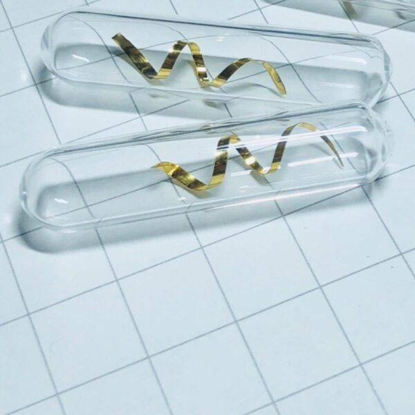 0.1g Glass Sealed Gold Coil with High-purity Au 99.99% - Image 4