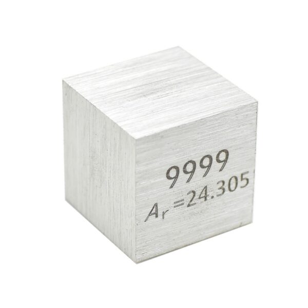 2.54cm Metal Magnesium Cubic Mg 99.99% - Image 2