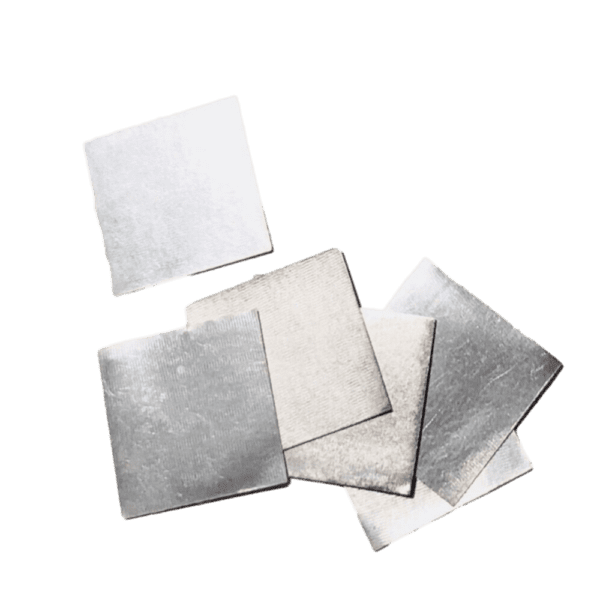 10mm/20mm Metal Rhenium Square Sheet High-purity Re 99.99%