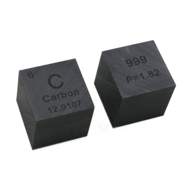 10mm Carbon Cubic High-purity Metal C ≥ 99.9%