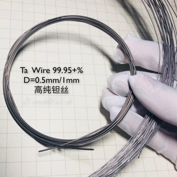 1m Metal Tantalum Wire High-purity Ta 99.95% - Image 2