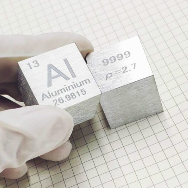 25.4mm Metal Aluminum Cubic Element Periodic Phenotype Carving Al 99.99% - Image 2