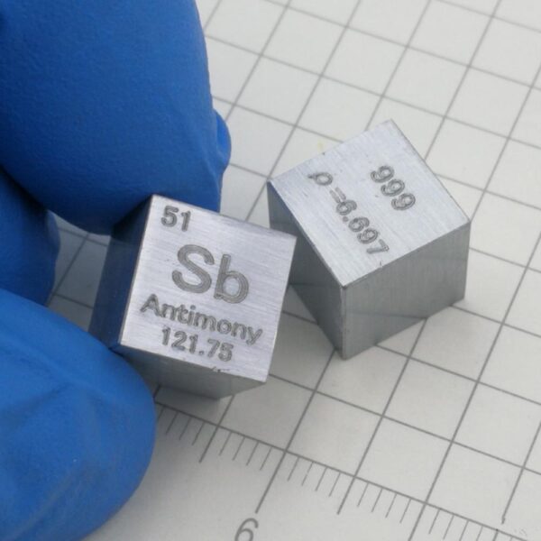 10mm Antimony Cubic Element Periodic Phenotype High-purity Sb 99.9% - Image 3