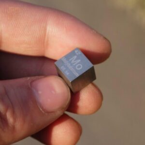 10mm Metal Molybdenum Cubic Element Periodic Phenotype High-purity Mo 99.95%