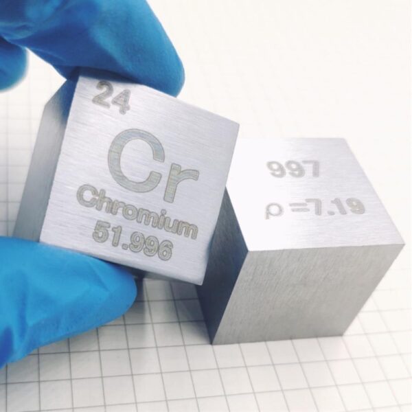 25.4mm Metal Chromium Cubic Element Periodic Phenotype High-purity Cr 99.7% - Image 2