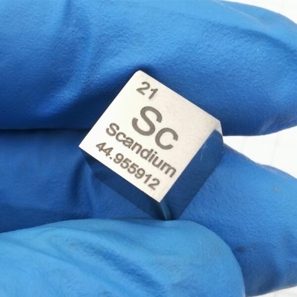 10mm Mirror Scandium Cubic Element Periodic Phenotype High-purity Sc 99.9%