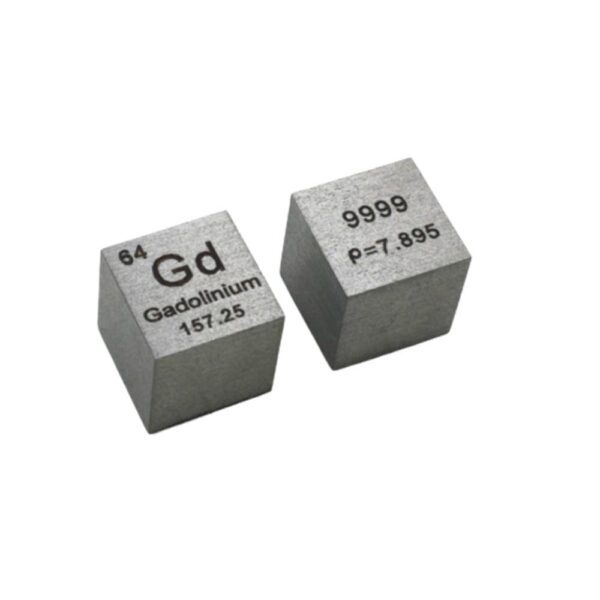 10mm Metal Gadolinium Cubic Element Periodic Phenotype High-purity Gd 99.9%