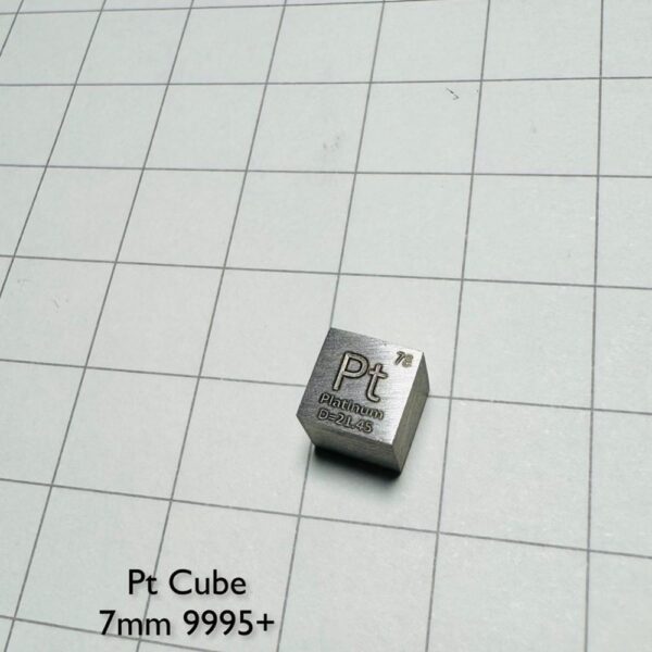 7mm Metal Platinum Cubic Element Periodic Phenotype High-purity Pt 99.95% - Image 4