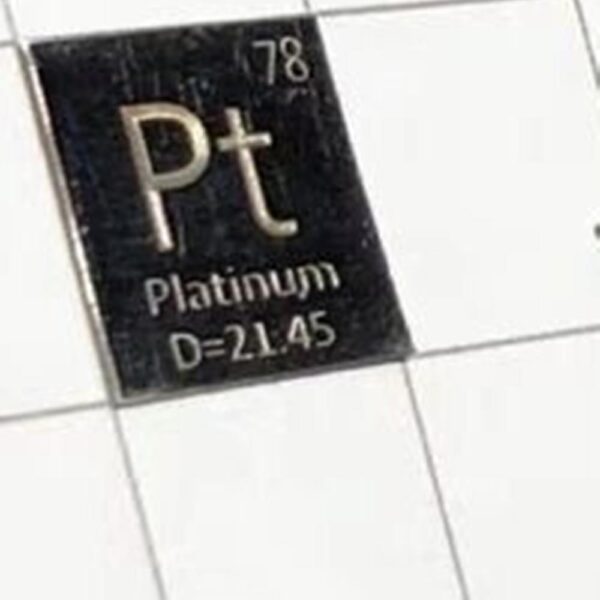 10 * 10 * 0.1mm Metal Platinum Square Plate Carving Element Periodic Phenotype High-purity Pt 99.95% - Image 2