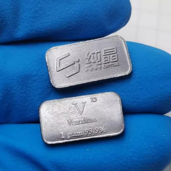 1g Metal Vanadium Strip Periodic Phenotype High-purity V ≥ 99.9%