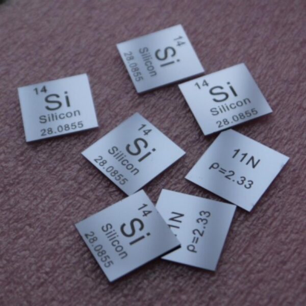 0.5 * 20 * 20mm Metal Silicon Square Sheet Element Periodic Phenotype High-purity Si 11N - Image 3