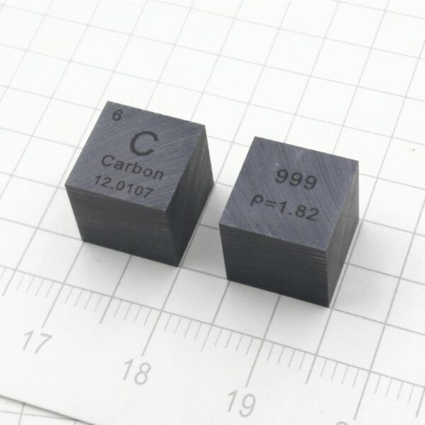 10mm Carbon Cubic High-purity Metal C ≥ 99.9% - Image 3