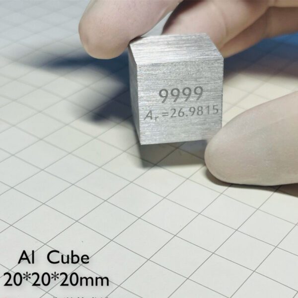 20mm Metal Aluminum Cubic Element Periodic Phenotype Al 99.7% - Image 3