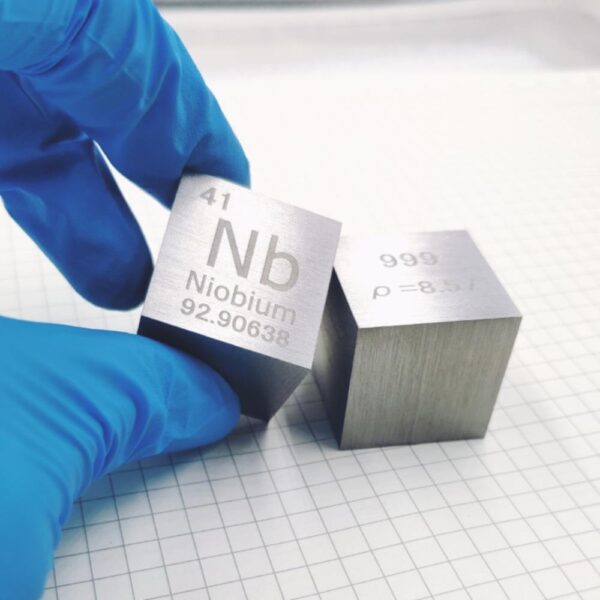 25.4mm Metal Niobium Cubic Element Periodic Phenotype High-purity Nb ≥ 99.9%