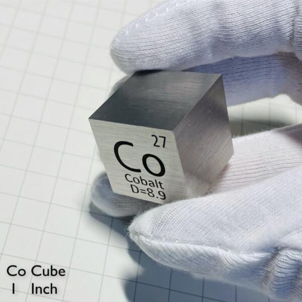 2.54cm Metal Cobalt Cubic Element Periodic Phenotype High-purity Co 99.96% - Image 3