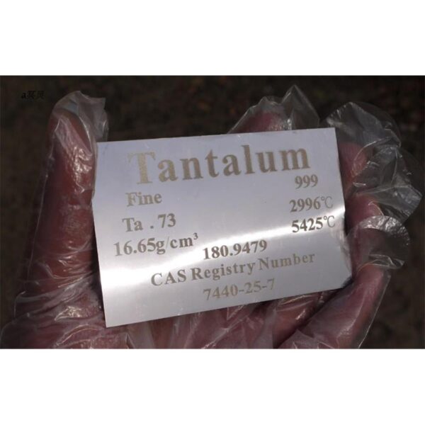 0.2 * 60 * 100mm Element Periodic Phenotype Tantalum Plate High-purity Ta 99.9% - Image 7